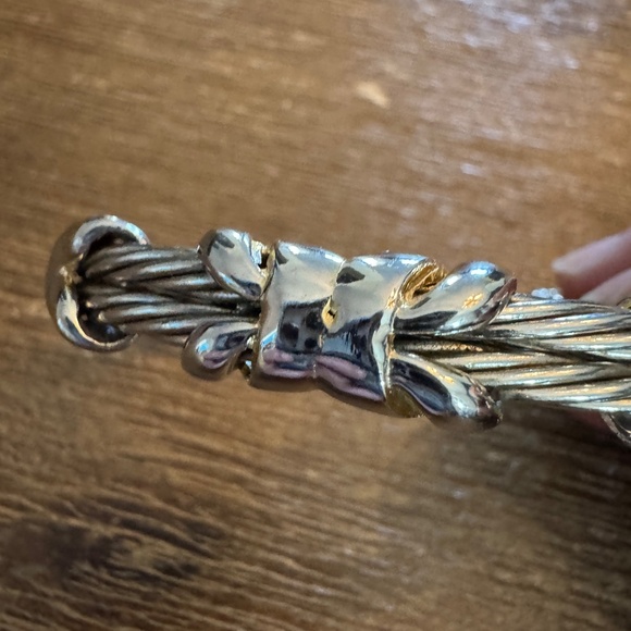 💎 Double the Style: Statement Bracelet Duo (Non-925 Silver Tone) 💎 - Picture 6 of 10